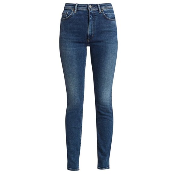 ACNE Studios Faded High-Rise Slim Leg Jeans | Size 28 (4-6) - Picture 5 of 6